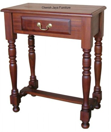 Code: WLL 131-M Name: Hall Table Size: W=60 x D=35 x H=70  cm Wood: Solid Mahogany wood.﻿